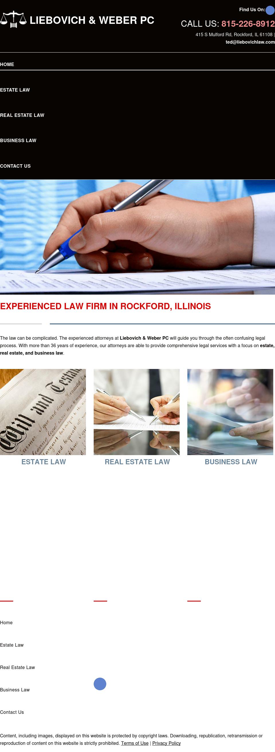 Liebovich & Weber PC - Rockford IL Lawyers