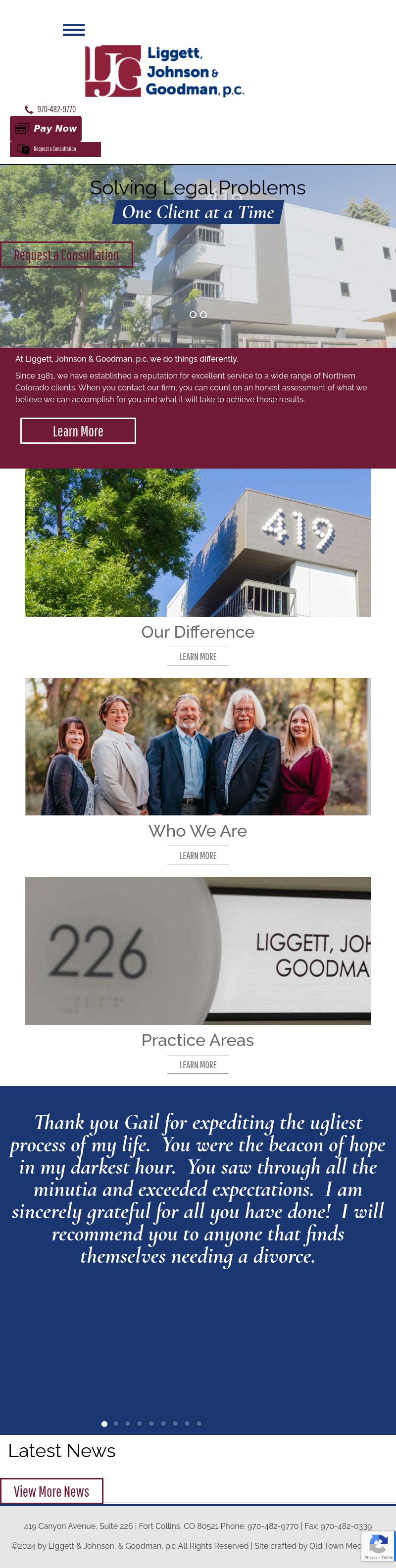 Liggett & Johnson, P.C. - Fort Collins CO Lawyers