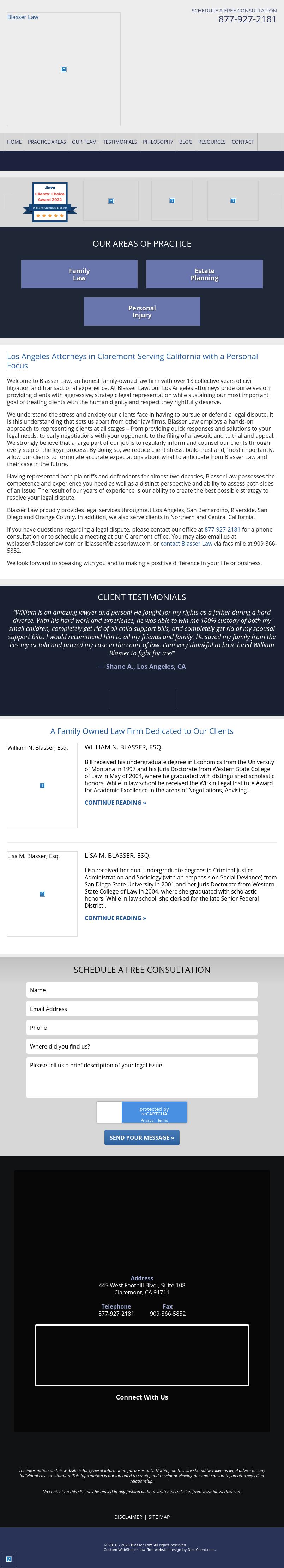 Blasser Law - Claremont CA Lawyers