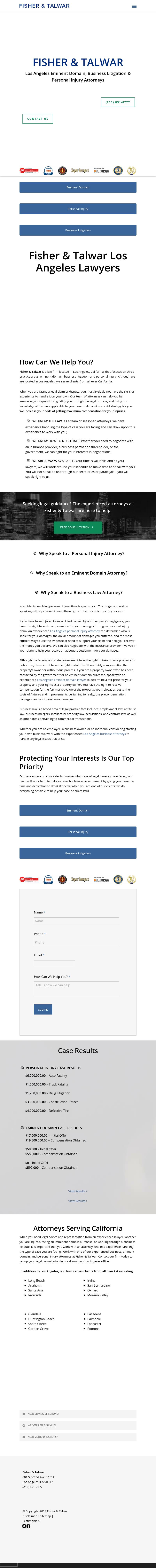 Fisher & Talwar - Los Angeles CA Lawyers