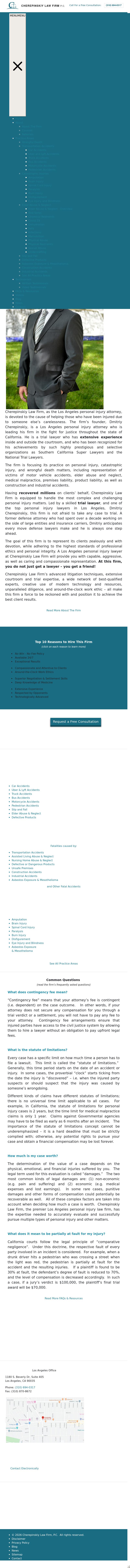 Cherepinskiy Law Firm, PC - Los Angeles CA Lawyers