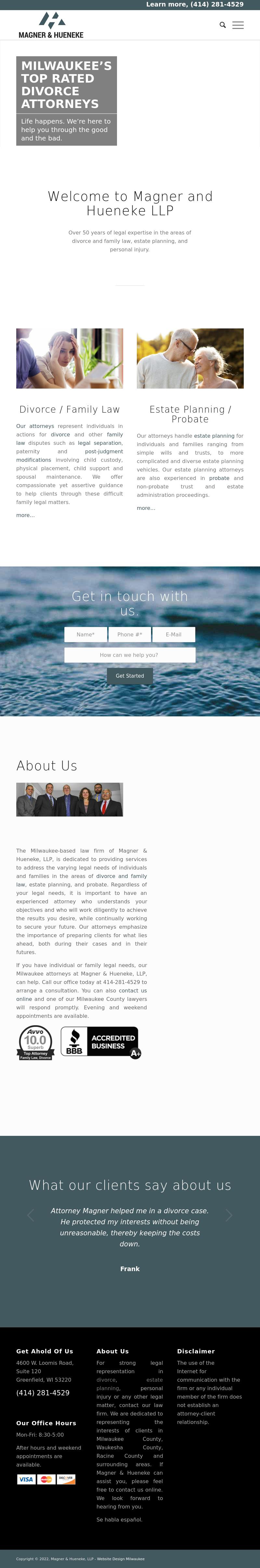 Magner Hueneke & Borda LLP - Milwaukee WI Lawyers