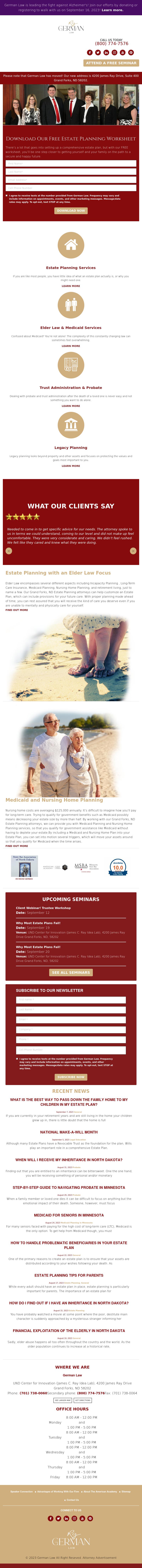 German Law - Grand Forks ND Lawyers