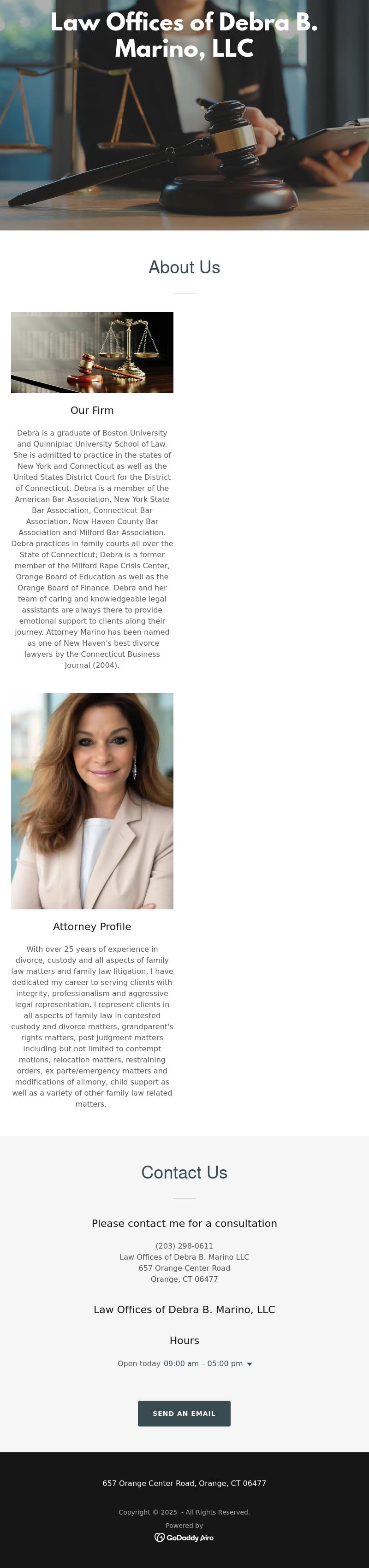 Marino Debra B - Orange CT Lawyers
