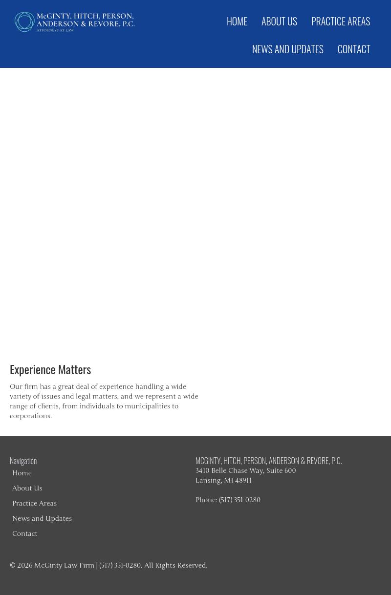Mark A Anderson - East Lansing MI Lawyers