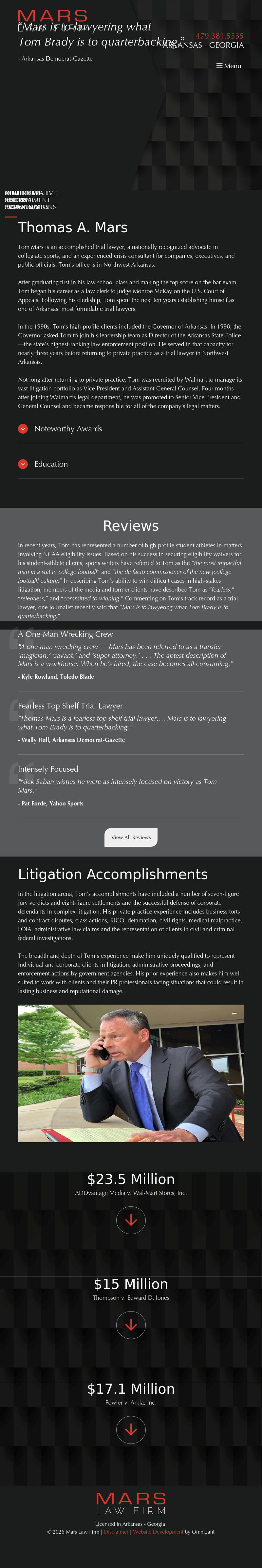 Mars Law Firm - Rogers AR Lawyers