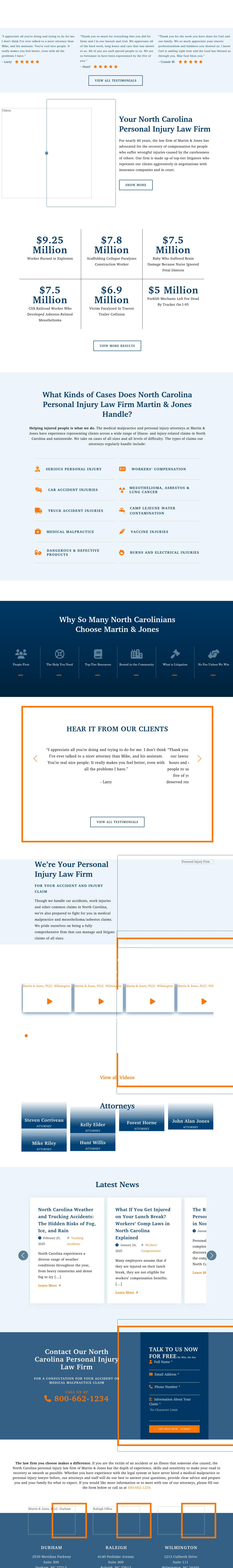 Martin & Jones, PLLC - Wilmington NC Lawyers