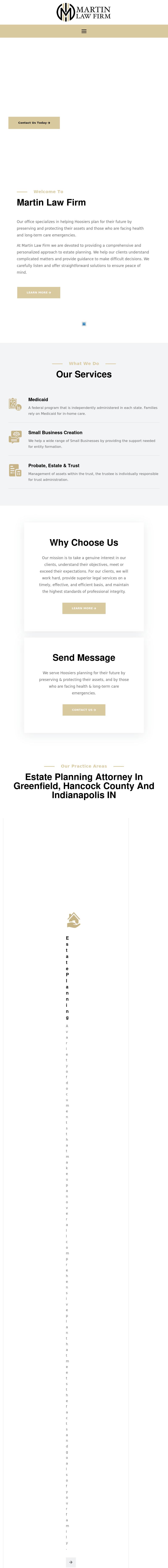 Martin Law Firm - Greenfield IN Lawyers