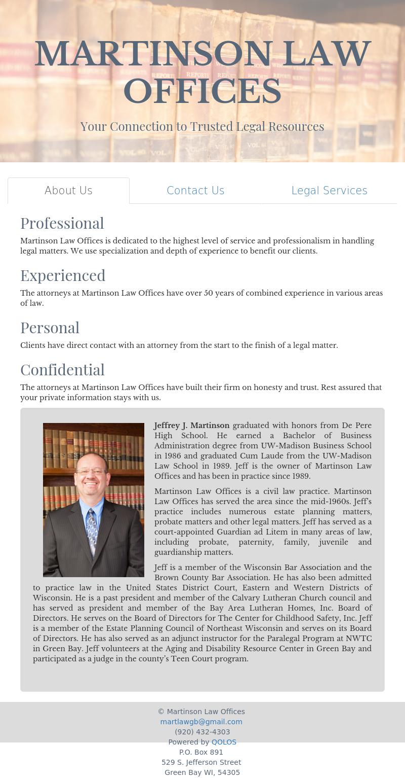 Martinson Law Offices - Green Bay WI Lawyers