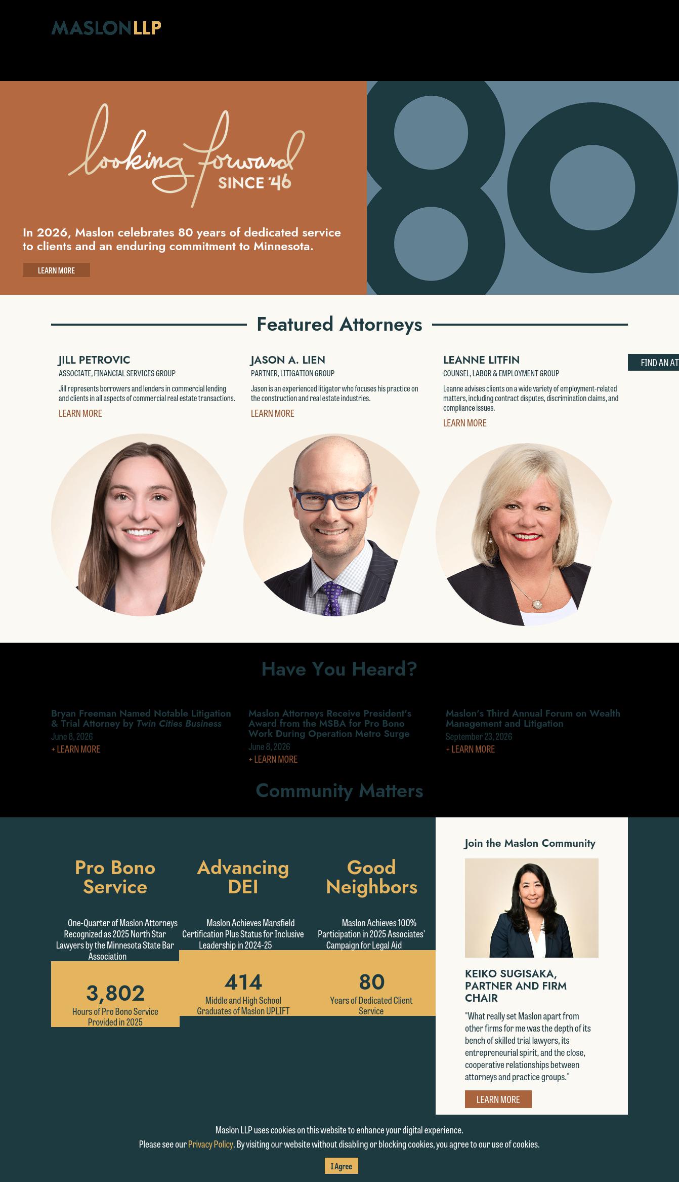 Maslon LLP - Minneapolis MN Lawyers