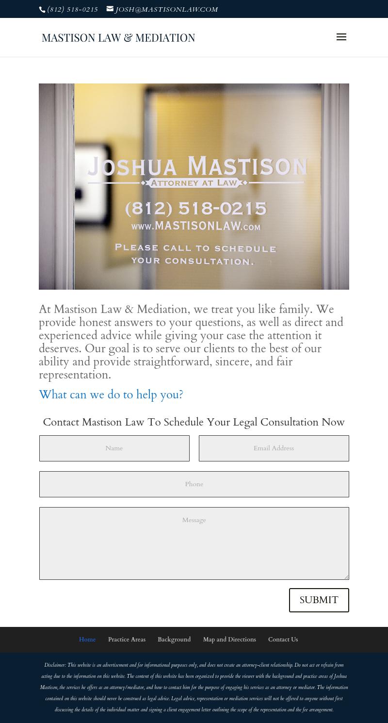 Mastison Law & Mediation - Newburgh IN Lawyers