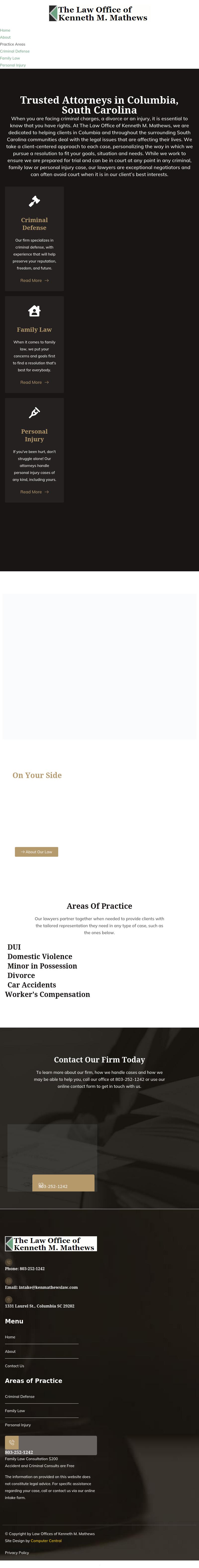 Mathews Kenneth - Columbia SC Lawyers