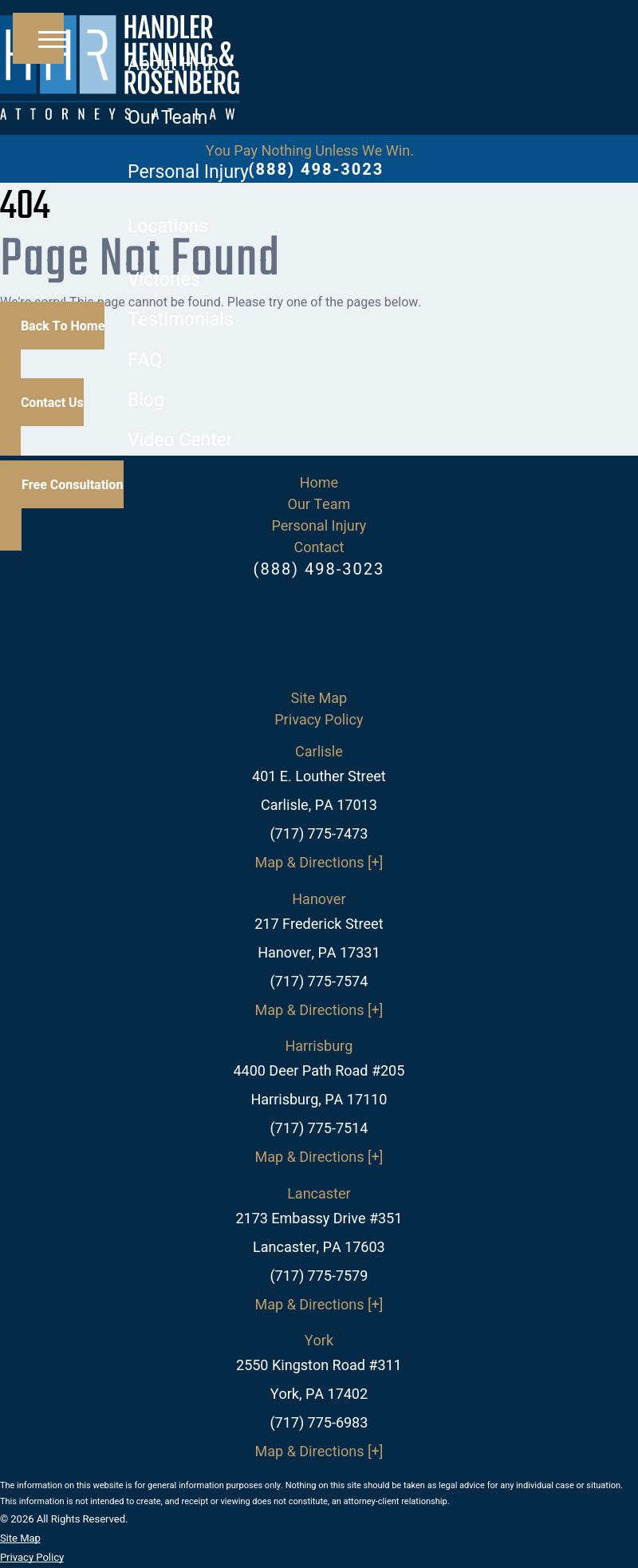 Handler, Henning & Rosenberg LLC - Harrisburg PA Lawyers