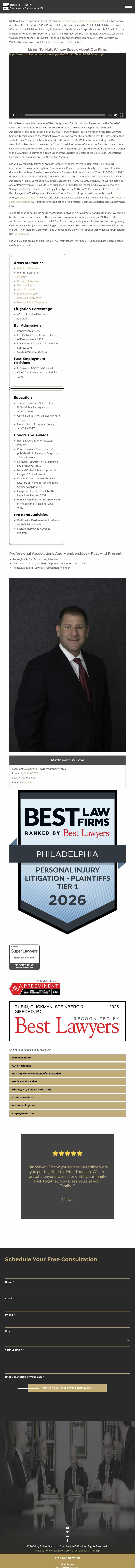 Matthew T. Wilkov - Newtown PA Lawyers