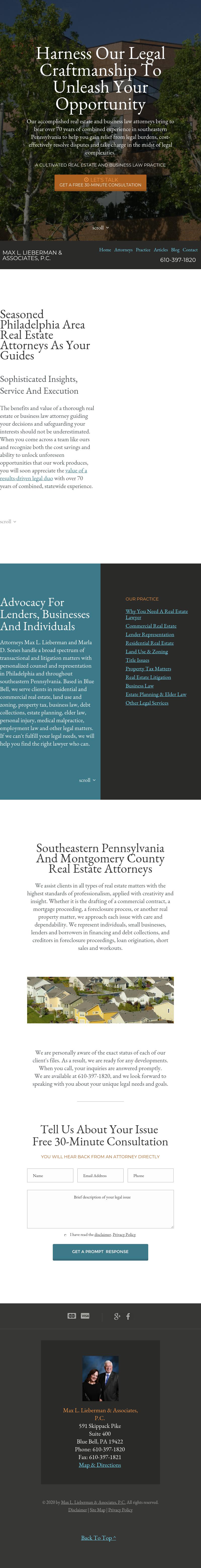 Max L. Lieberman & Associates, P.C. - Blue Bell PA Lawyers