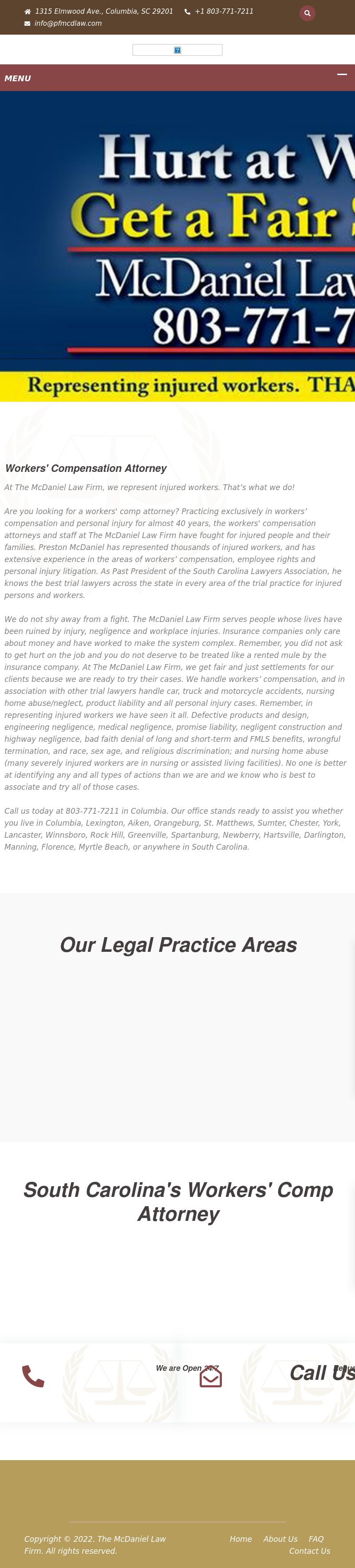 McDaniel, Preston F - Columbia SC Lawyers