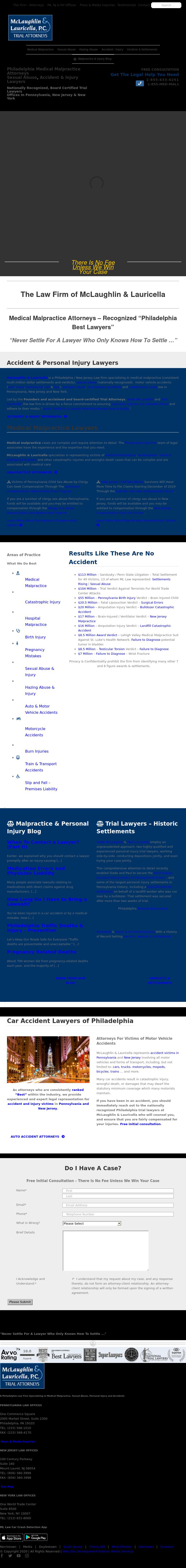 McLaughlin & Lauricella P.C. - Philadelphia PA Lawyers