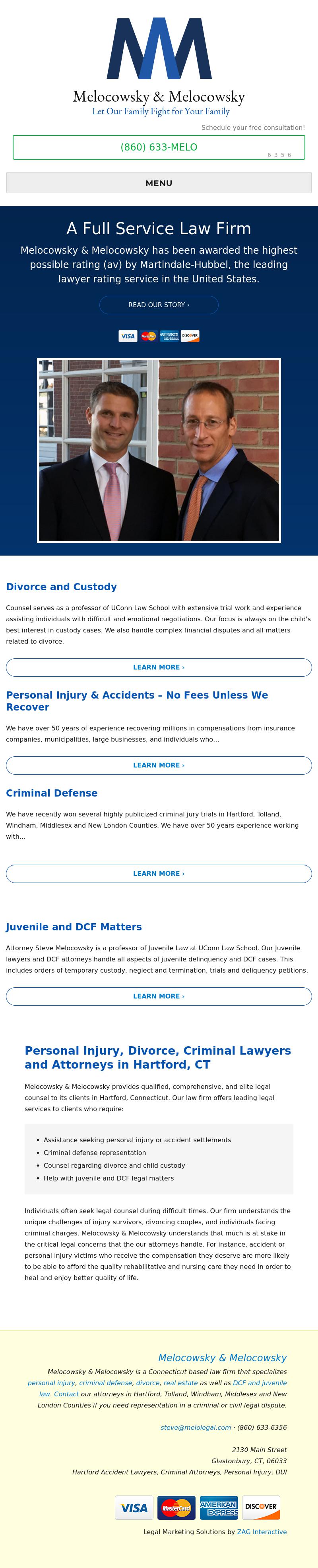Melocowsky & Melocowsky - Glastonbury CT Lawyers