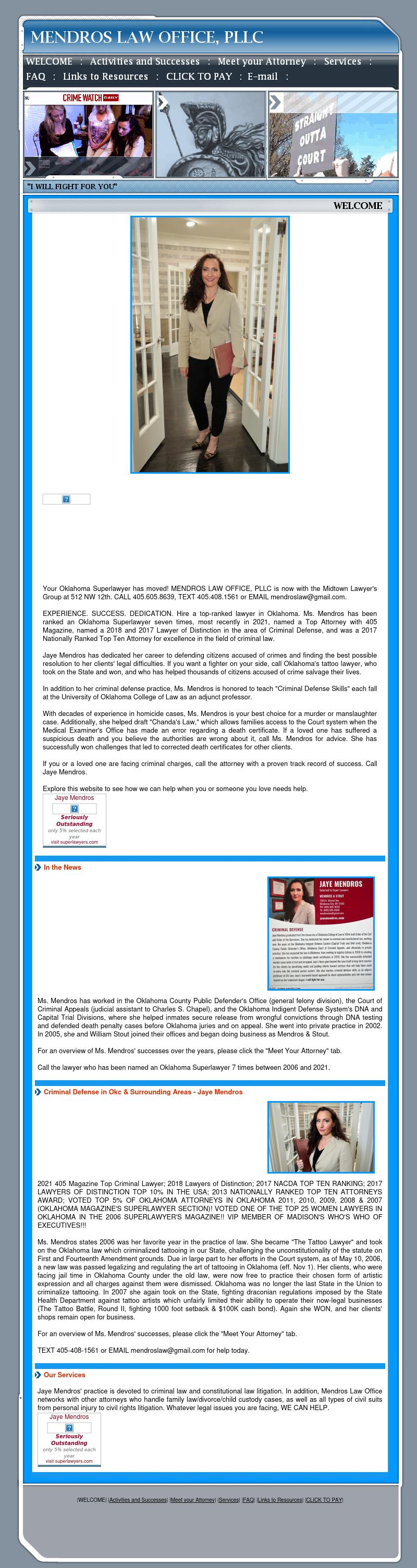 Mendros & Stout Law Offices - Oklahoma City OK Lawyers