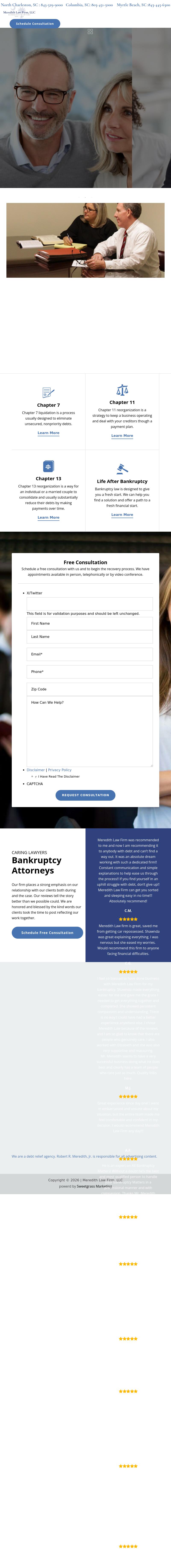 Meredith Law Firm LLC Bankruptcy Attorney - Columbia SC Lawyers
