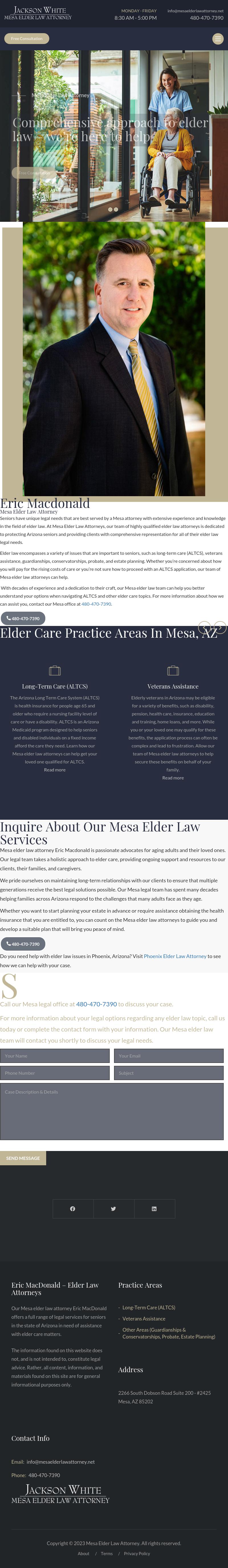 Mesa Elder Law Attorney - Mesa AZ Lawyers