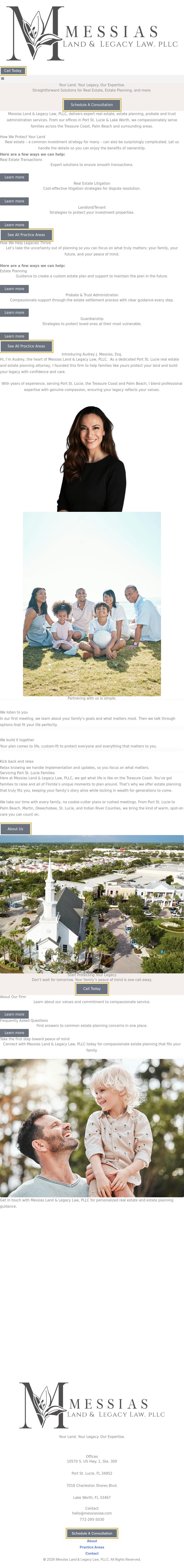 Messias Land & Legacy Law PLLC - PORT ST LUCIE FL Lawyers