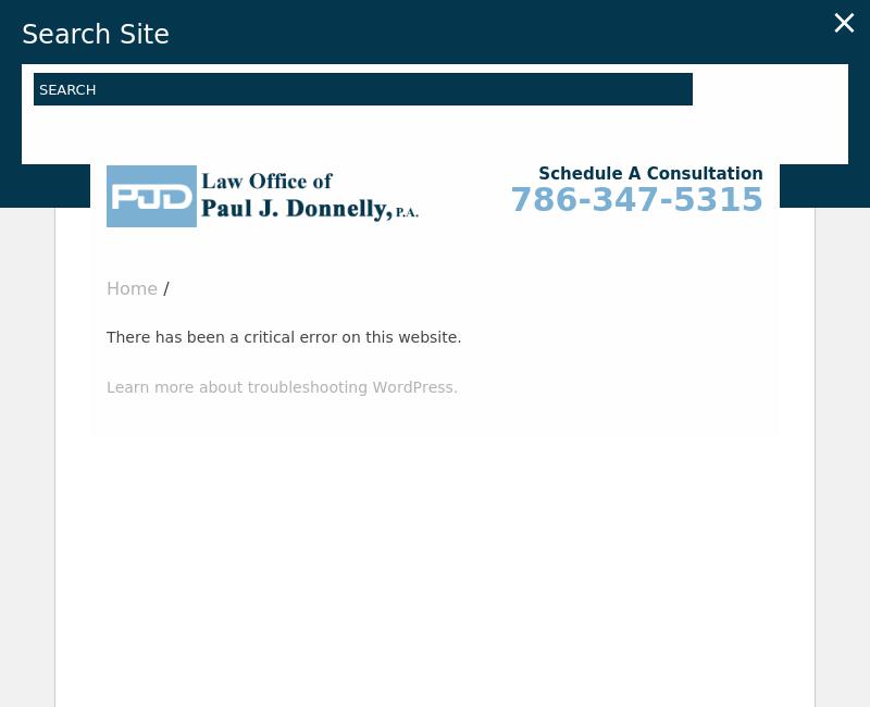 Law Office of Paul J. Donnelly, P.A. - Miami FL Lawyers