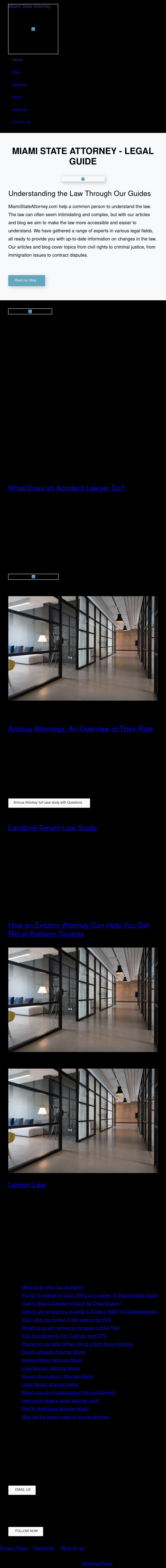 Miami State Attorney - Miami FL Lawyers