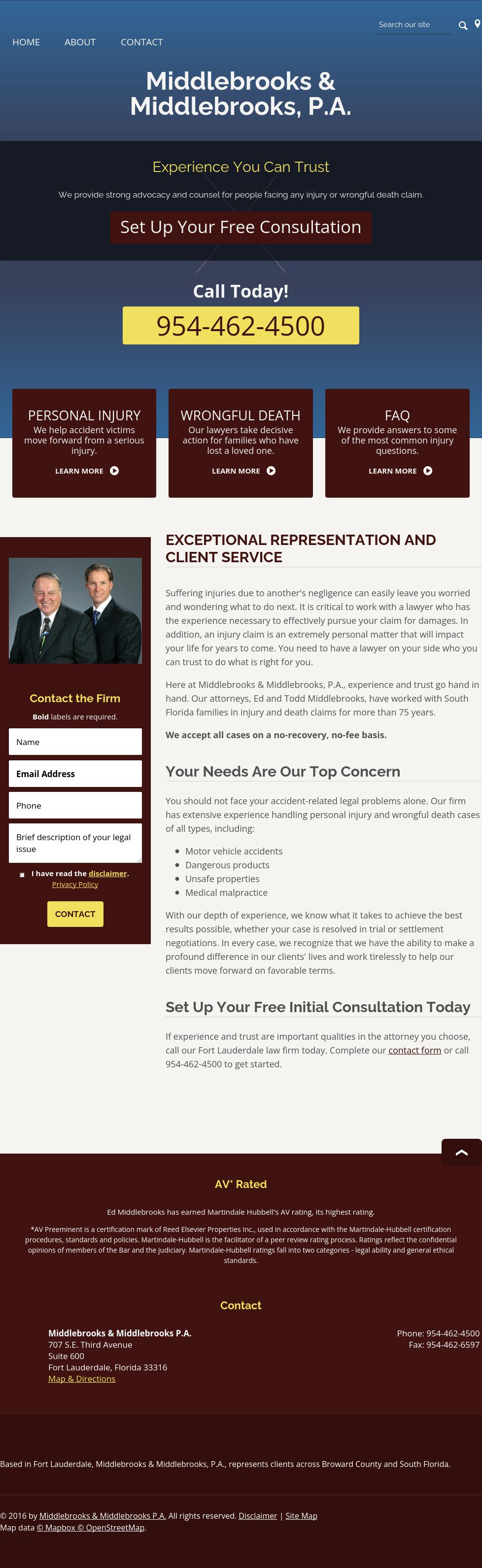 Middlebrooks & Middlebrooks P.A. - Fort Lauderdale FL Lawyers
