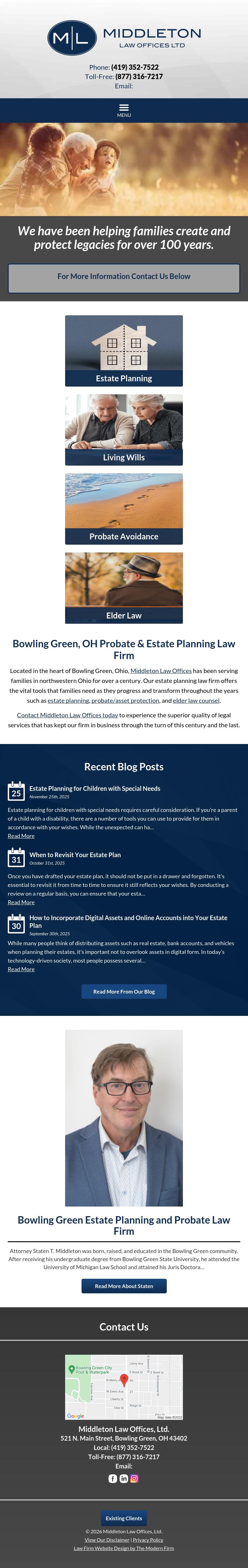 Middleton Law Offices, Ltd. - Bowling Green OH Lawyers