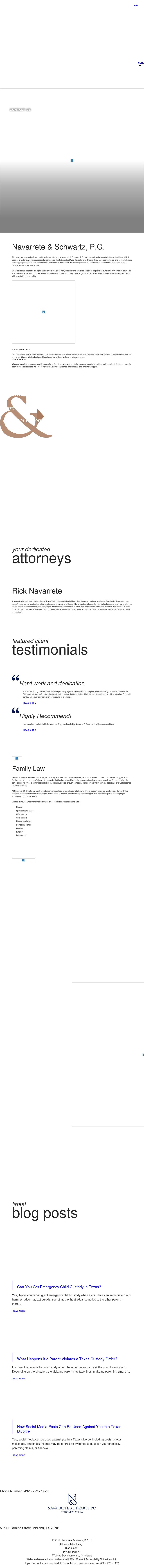 Navarrete & Schwartz, P.C. - Midland TX Lawyers