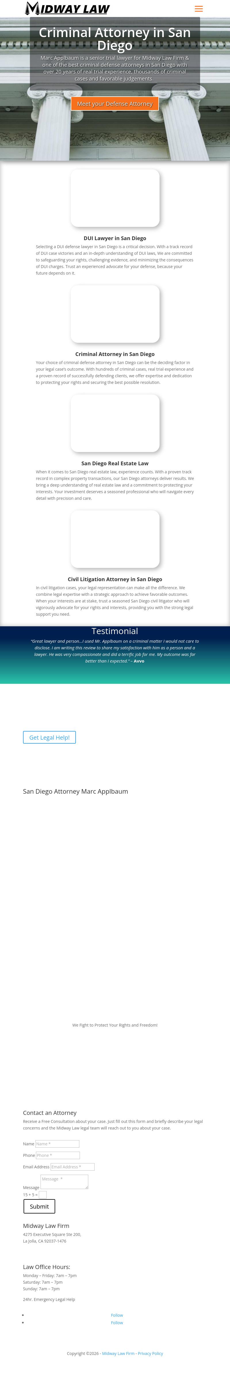 Midway Law Firm - La Jolla CA Lawyers