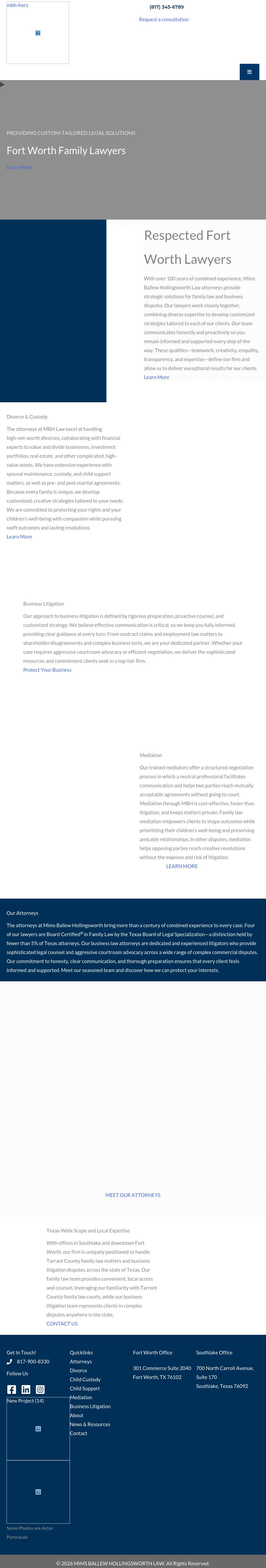 Mims Ballew Hollingsworth, PLLC - Southlake TX Lawyers