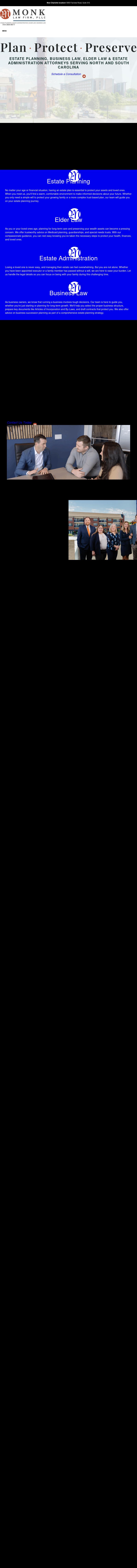 Monk Law Firm, PLLC - Charlotte NC Lawyers