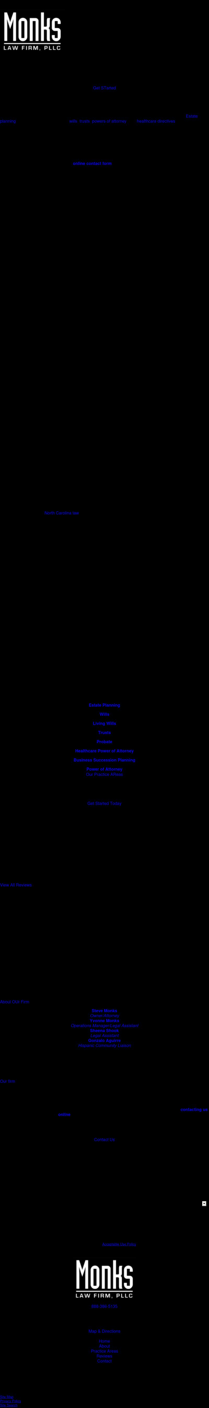 Monks Law Firm, PLLC - Durham NC Lawyers