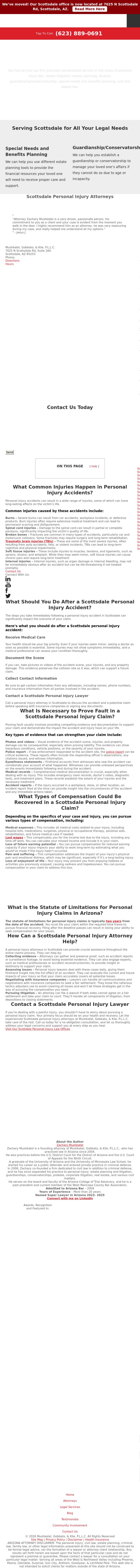 Mushkatel, Gobbato & Kile, PLLC - Scottsdale AZ Lawyers