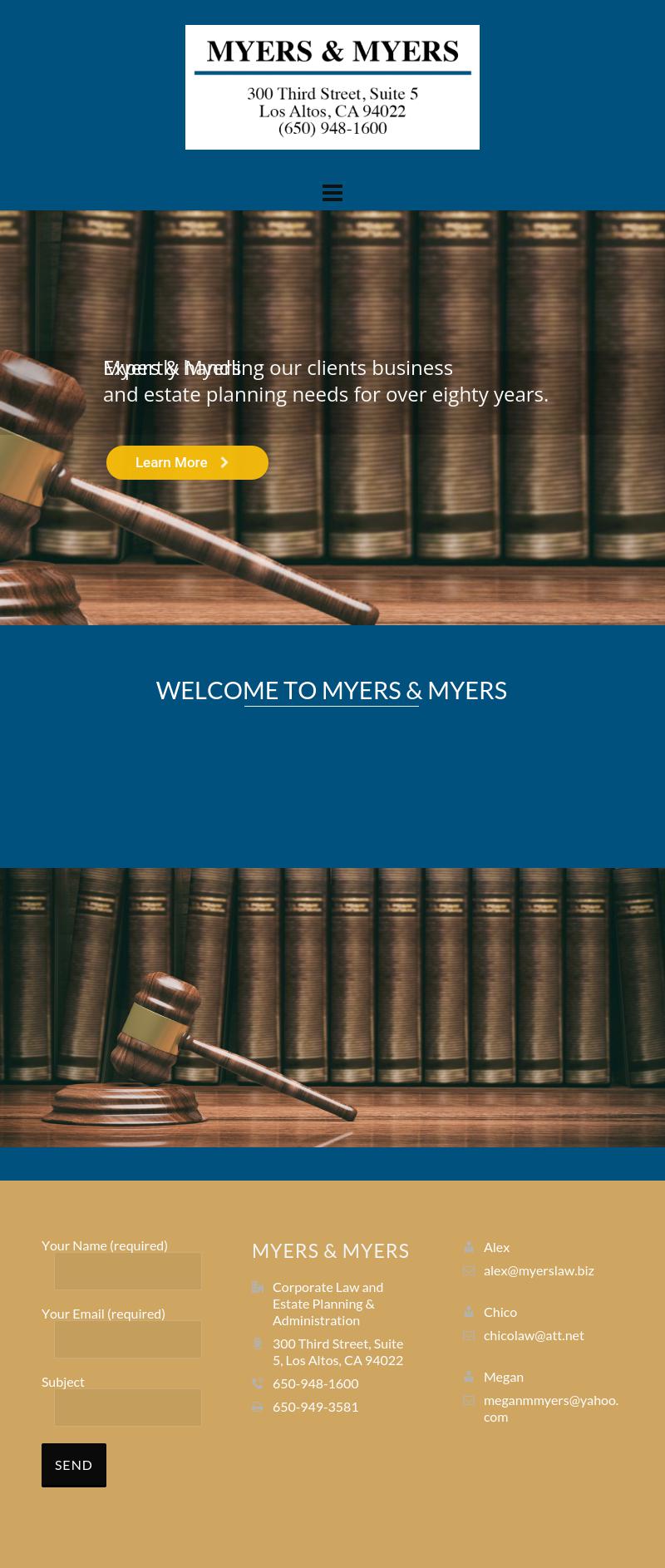 Myers & Myers - Los Altos CA Lawyers