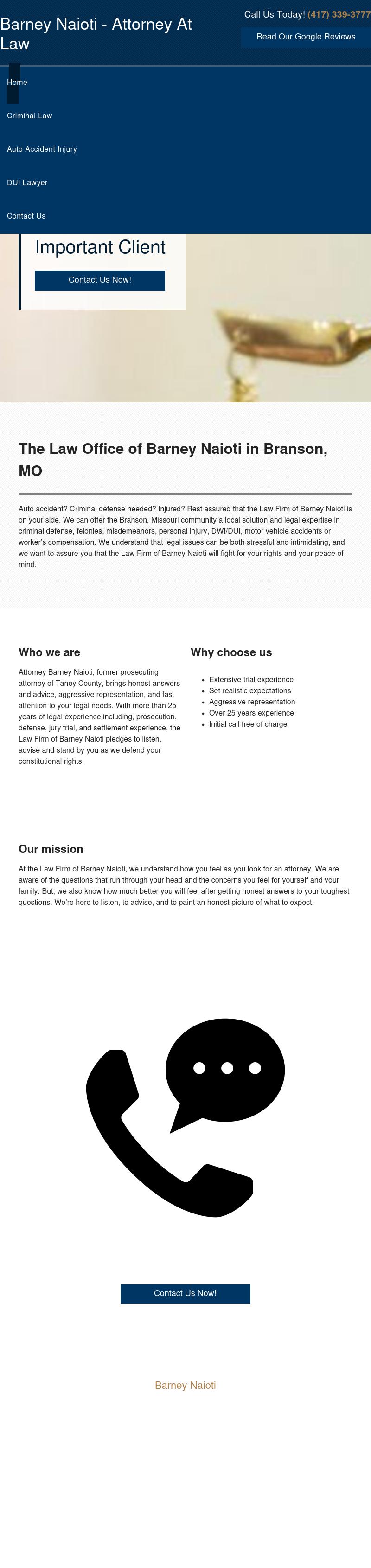 Naioti Barney - Branson MO Lawyers