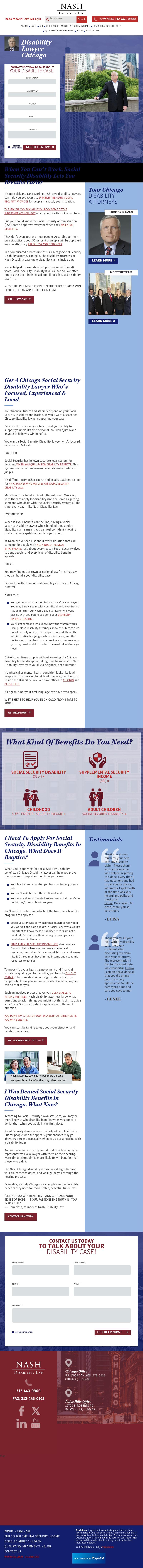 Nash Disability Law - Chicago IL Lawyers