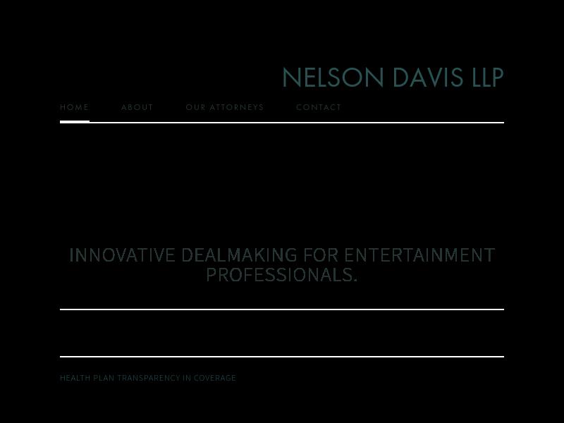 Nelson Davis LLP - Santa Monica CA Lawyers