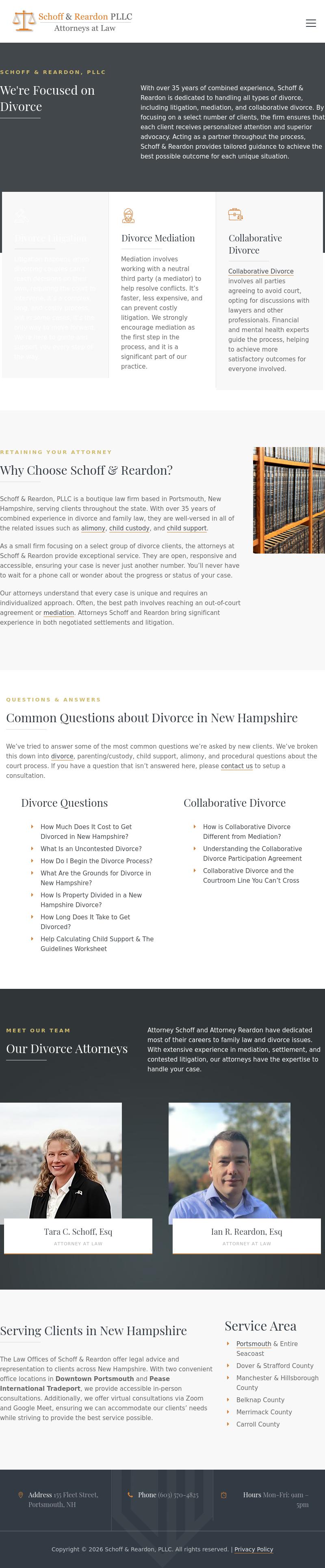Schoff & Reardon, PLLC - Portsmouth NH Lawyers