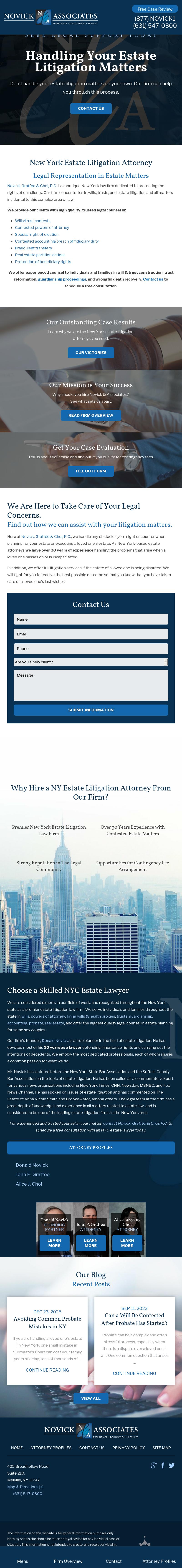 Novick & Associates, PC - New York NY Lawyers