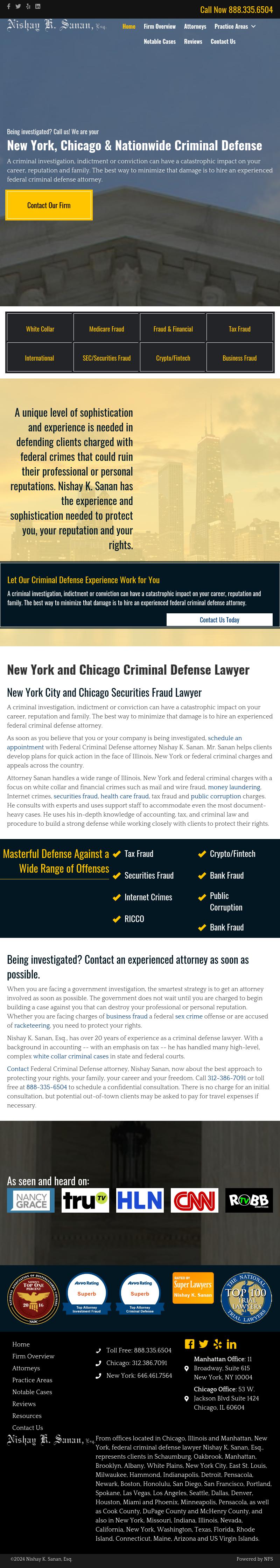 Nishay K. Sanan, Esq. - Chicago IL Lawyers