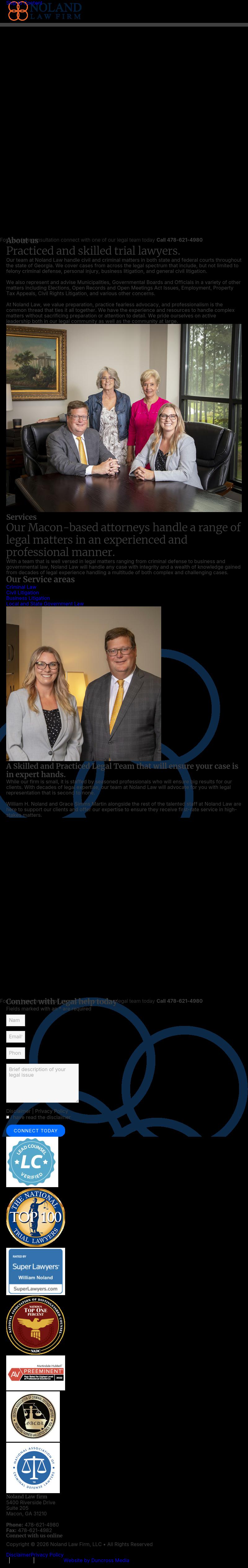 Noland Law Firm - Macon GA Lawyers