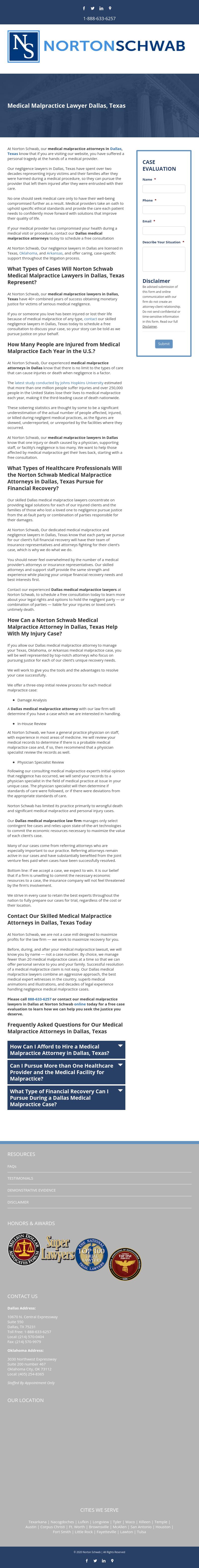 Norton Schwab - Dallas TX Lawyers