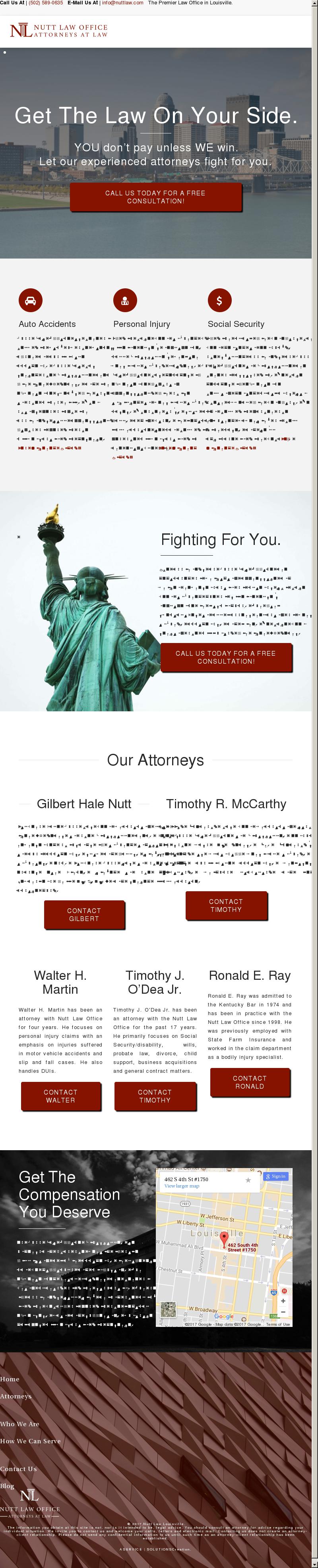 Nutt Law Office - Louisville KY Lawyers