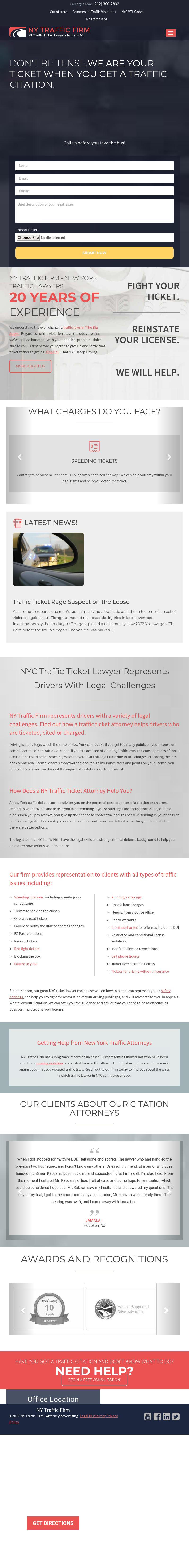 NY Traffic Firm - New York NY Lawyers