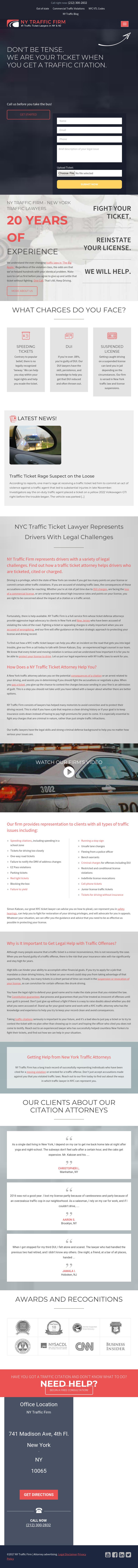 NY Traffic Firm - New York NY Lawyers