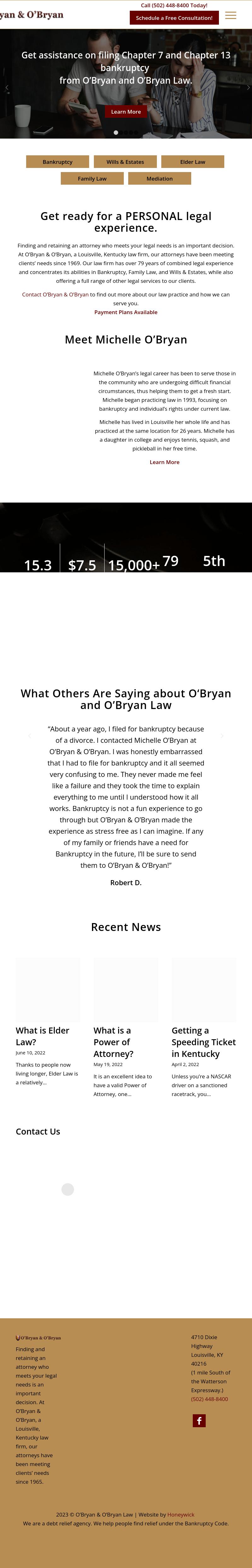 O'Bryan & O'Bryan Law Offices - Louisville KY Lawyers