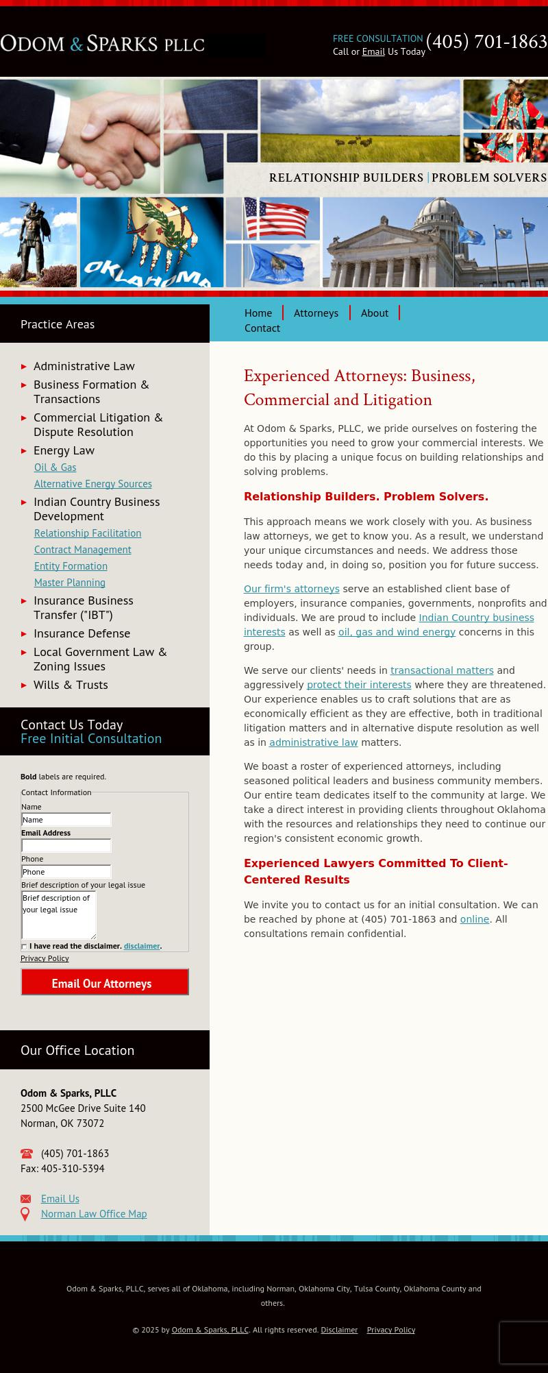 Odom Sparks & Jones, PLLC - Norman OK Lawyers
